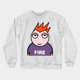 Fire hot stuff Crewneck Sweatshirt